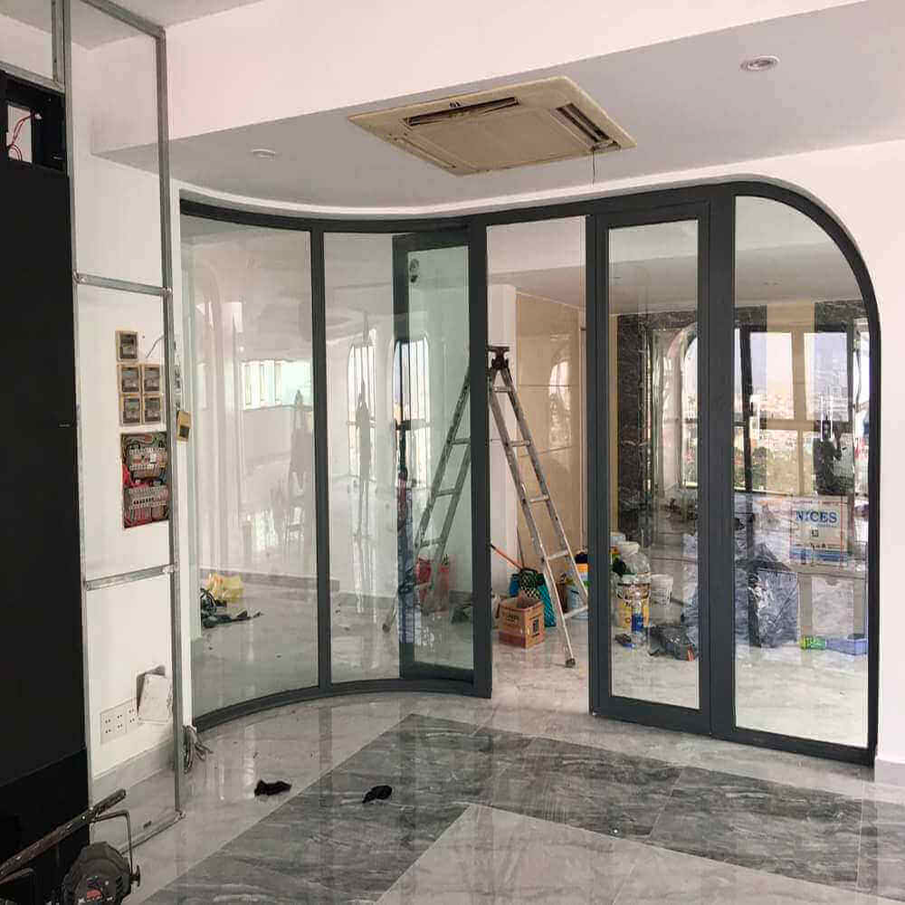 THIẾT KẾ THI CÔNG CỬA NHÔM VÁCH NGĂN