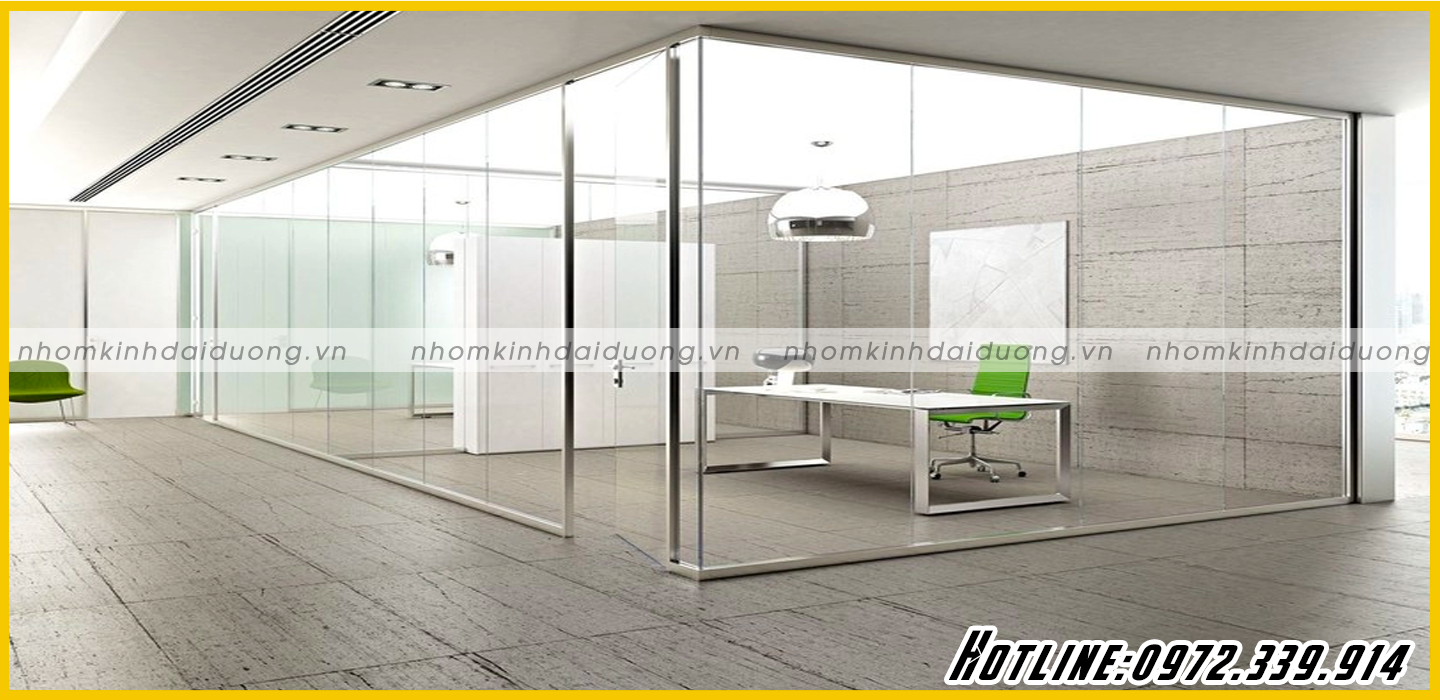 Vách kính cường lực